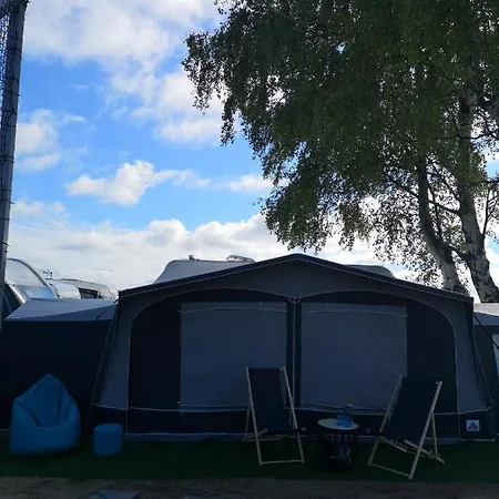 Przyczepa Bluecamp Na Molosurf W Jastarni Camping Jastarnia