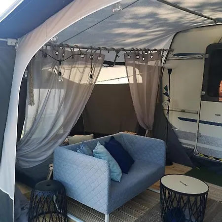 Przyczepa Bluecamp Na Molosurf W Jastarni Camping Jastarnia